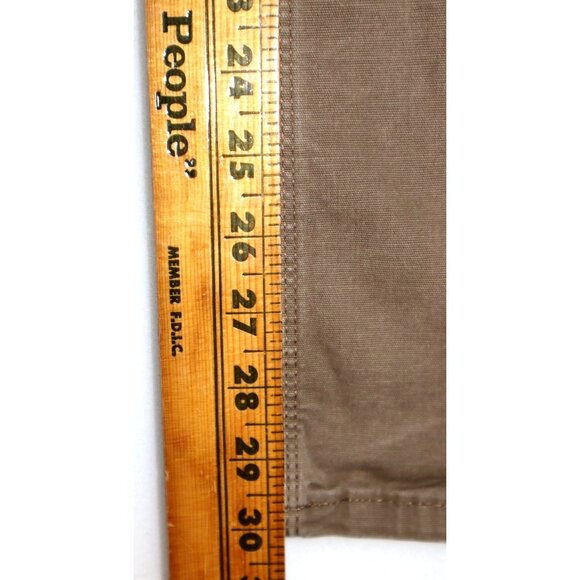 Ariat Rebar Slim Straight Leg Work Pants 34x34 Khaki Durable Outdoor - Picture 8 of 9